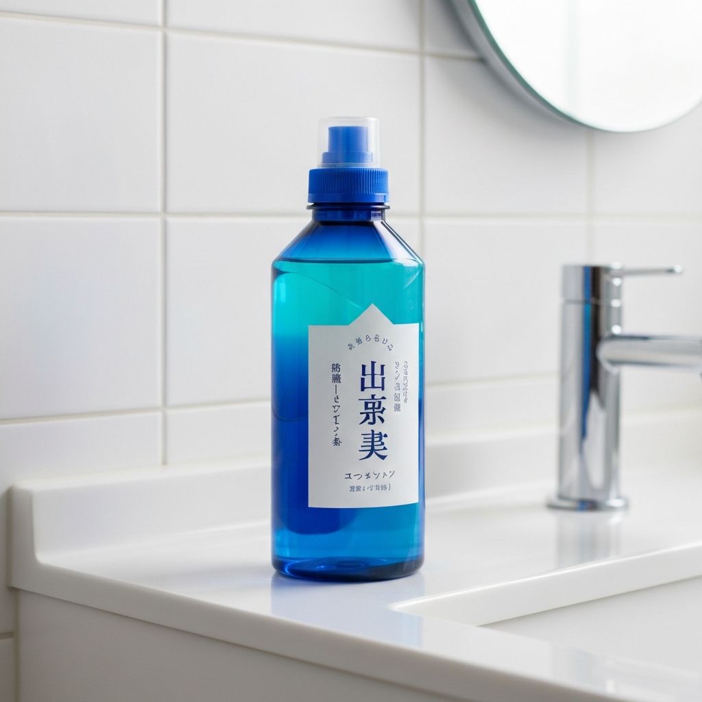 塩ベーストイレ用洗浄剤のボトル